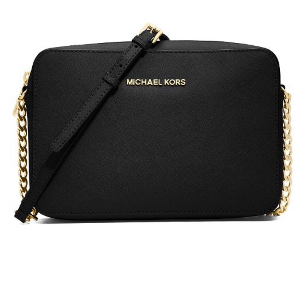 Michael Kors Jet Set Saffiano Leather Crossbody